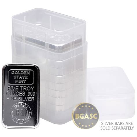 5 oz silver bar containers